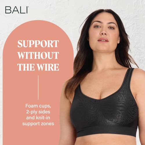 Bali Women's Wireless Bras for Women - Comfort Revolution Wireless Bra -... - Image 3