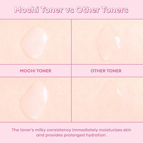 Image of TONYMOLY Mochi Milky Toner - Hydrating Korean Milky Toner for Face, Ceramide Barrier Repair, Hyaluronic Acid & Cica - Soothing Toner for Dry & Sensitive Skin, Glass Skin - 300ml