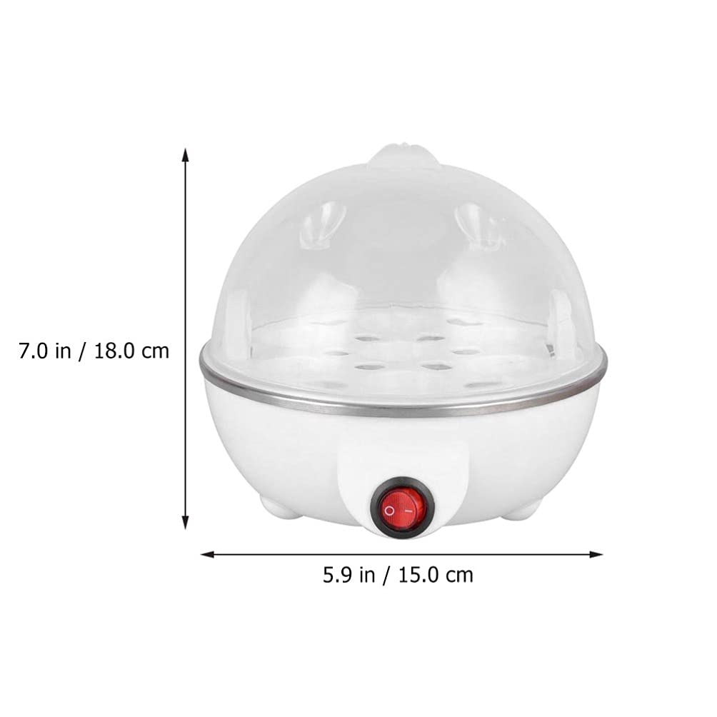 Hemoton Automatic Boiled Egg Maker Elite Poached Egg Cooker Stove Top Alert Nutritious Easy to Clean