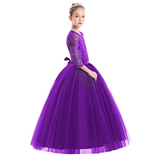 Robe de princesse violette pour réaliser les rêves des jeunes filles - 2