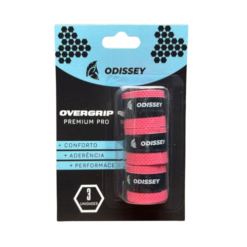 Overgrip Kit 3 Unidades Raquete Tênis Beach Tennis Padel