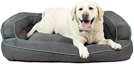 Hyper Pet's Supreme Sleep Sofa Deluxe HyperFoam & HyperLock Durable Dog Bed (Orthopedic Dog Bed