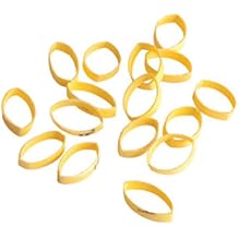 Swhacker #205 Broadhead Bands, 2-Blade, 100 Grain, Under 420 FPS, Mechanical Broadhead Retention Bands, Rubber Replacement Bands, 18 Pack
