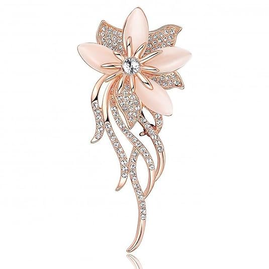 Brooch Pin Fashion Crystal Rhinestone Jewellery Pin Vintage Accessories Decoration Clothing Bouquet Brooches for Women Girl-image-42