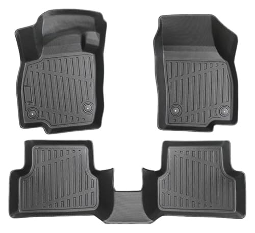 Tapis de sol pour VW Polo anti-boue revêtement coffre TPE étanche