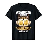 Trachten Herren Lederhose Lustiger Oktoberfest