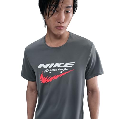 Image of Nike Mens Rn Enrgy Miler Dri Fit Uv Running Top