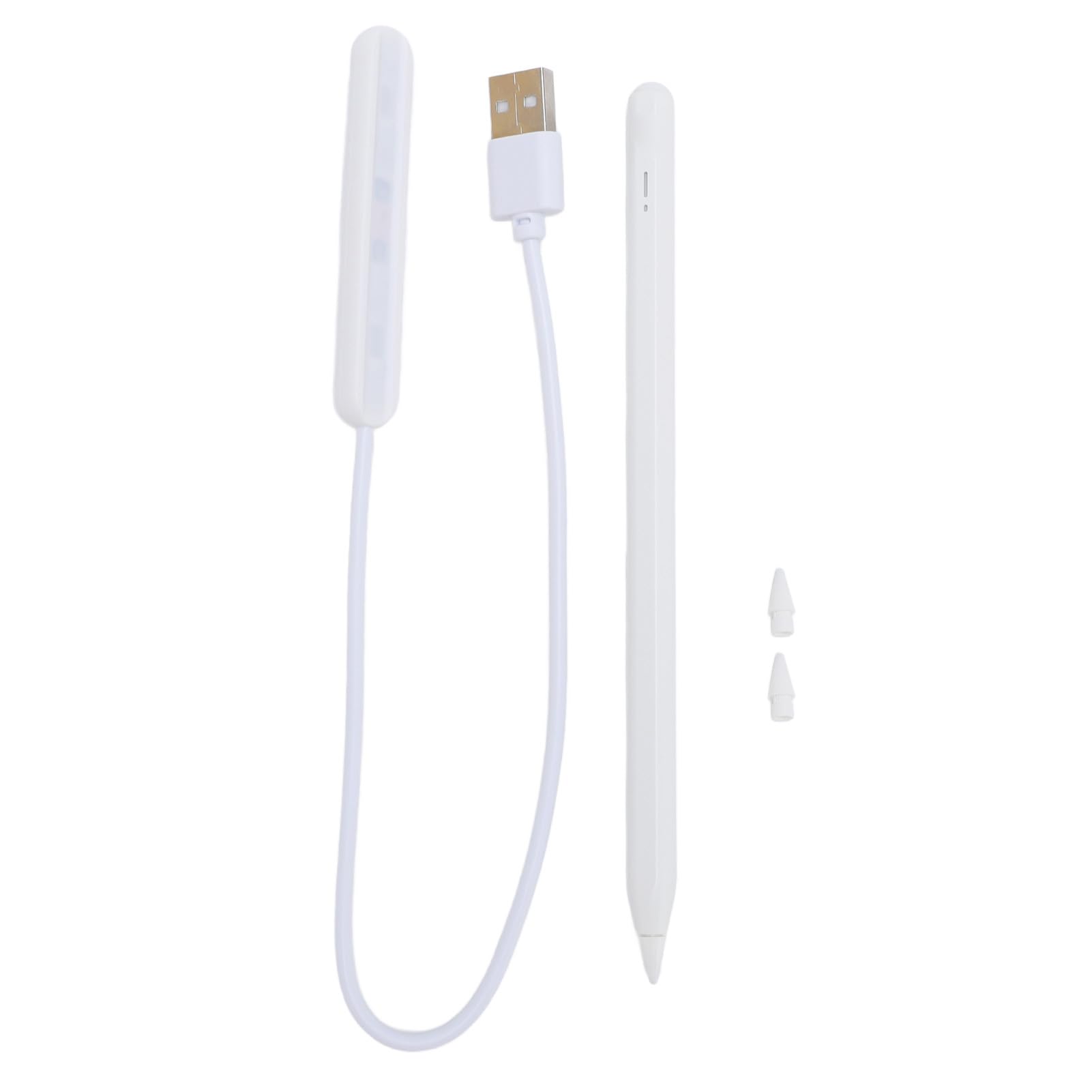 Pongnas Penna Stilo per Doppia Accensione Tilt Bold BT Ricarica Magnetica con Punta Intercambiabile Display Batteria in Tempo Reale Compatibile con Pro 11 12.9 Air 3 4 5 Mini 6