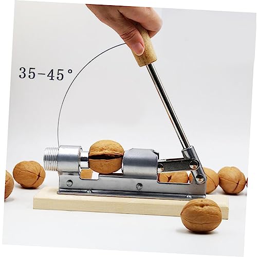 OFFSCH Mechanical Walnut Nutcracker Opener Kitchen Tool Sturdy Structure for Effortless Nut Cracking Easy to Clean Design for Crushing Nuts Quickly and Reliable Nut