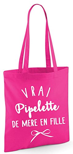 Edward Sinclair SAC EN TOILE PIPELETTE DE mères en filles couleur fushia