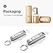MR.GREEN Multifunctional Nail Clippers Stainless Steel Six Functions Nail Cutter Nail Files Small Knife Scissors (Small)