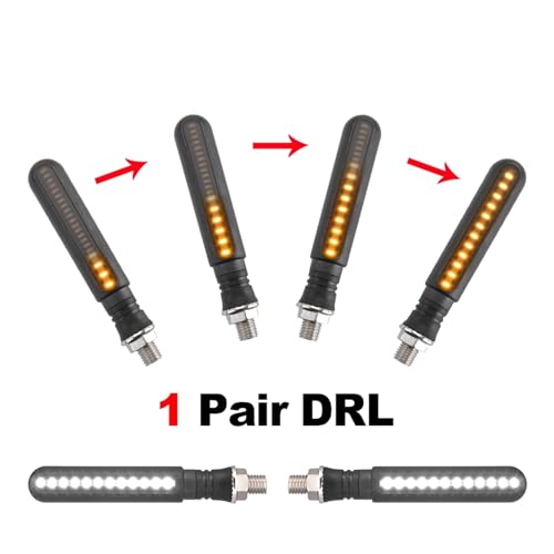 Indicateur de pour signal DRL clignotant feu de stop universel moto