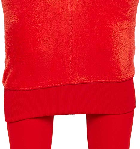 Image of Brachy Women's Free Size Legging (BCA FURLEG0X8 Free Size Red Red Size: Free Size)