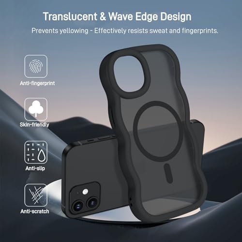 Coque de téléphone compatible avec MagSafe iPhone 12 Pro