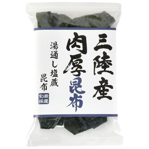 三陸産 肉厚 昆布 400g×1袋(チャック付き袋入り) [川村海産 宮城県 気仙沼市 20564661]