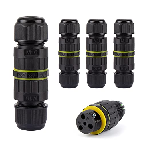 4 Pezzi Scatola Di Giunzione Impermeabile IP68 Connettore - Foto 5