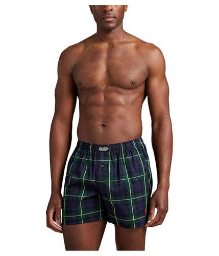 Polo Ralph Lauren Mens Hanging Woven Boxer Classic Gordon/RL2000 Red PP Large