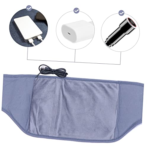Faja térmica lumbar para dolor menstrual 108x20.5cm miniatura 5