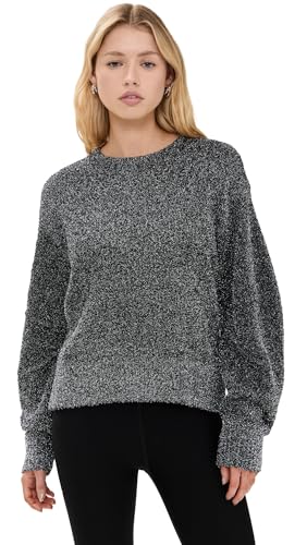Helmut Lang Women's Apex Crew Metallic Pullover