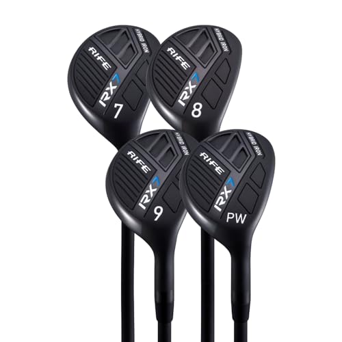 Rife RX7 Senior Men's Standard Graphite Hybrid Iron Set #7-PW