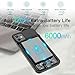BOPPS Battery Case for iPhone 11/ XR,Upgrated Slim 6000mAh Charging Portable Rechargeable Charger Case Cover for iPhone XR,iPhone 11 Charging Cases 6.1inch-Black