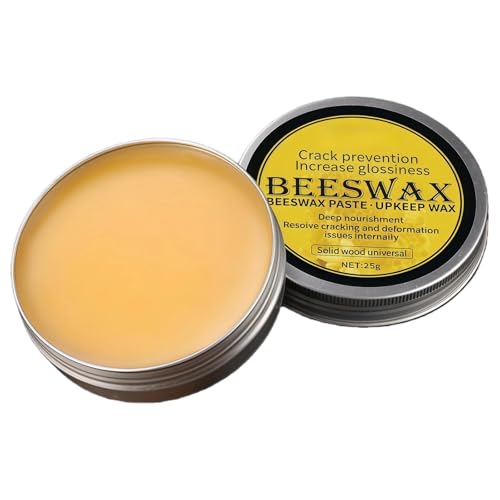 Pure Beeswax Polish for Wood - Wood Wax & Protector Beeswax Woods Conditioner & Furniture Polish