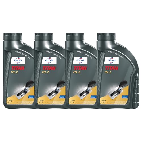 Fuchs 4 Liter TITAN FFL-2 Dual Clutch Transmission Fluid (4 x 1L)