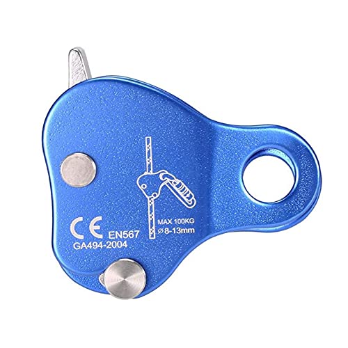 MILLTOR Cuerda ascendente, roca escalada cuidador cuerda agarrar cuerda autoblocante para escalada y rescate al aire libre 8-13 mm, azul
