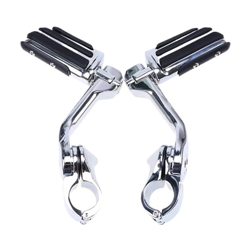 Repose-pieds moto 32mm réglables pour soulager les genoux sur les trajets en Touring