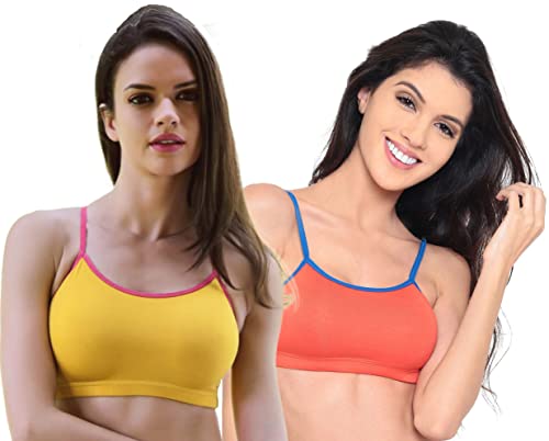 Image of Laavian Women's Modal Non-Wired Non Padded Beginners Bra (Pack of 2)