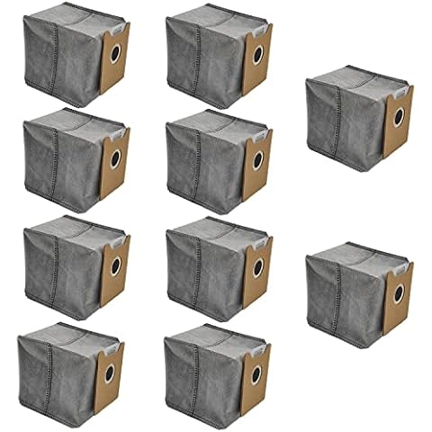 Moupaa 10 Pack Replacement Dust Bags for Eufy G40 G40+ Vacuum Cleaner Filter Bag Parts Cover