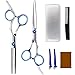 Produktbild Eyscoco Friseurscheren,Profi Rostfreiem Stahl Haarschere Set, Haarschneideschere Friseurscheren mit Einseitiger Mikroverzahnung, Effilierschere Friseurschere Haarschere für Frauen und Männer Friseur