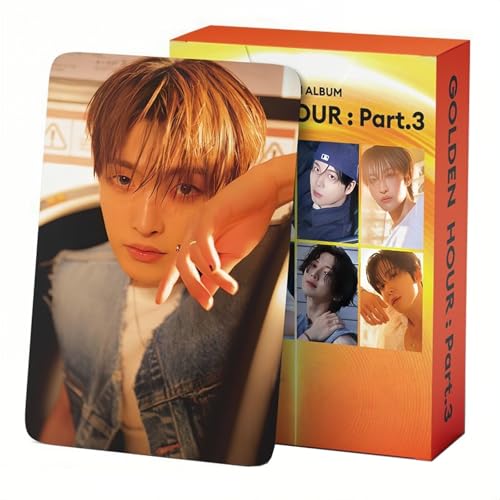 Yuto Album golden hour Part.1 photocards 55 Pcs New Album golden hour Part.1 lomo Cards Album Postcards photocards Set