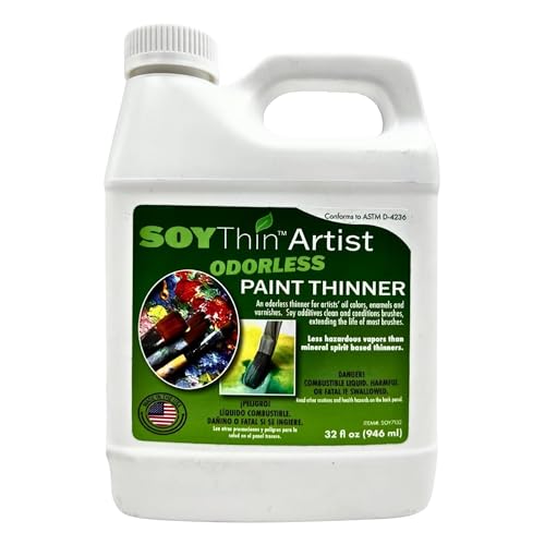Eco Safety SoyThin Odorless Paint Thinner Quart