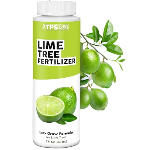 Lime Tree Fertilizer for All Lime and Citrus Trees, Liquid Plant Food 8 oz (250mL)