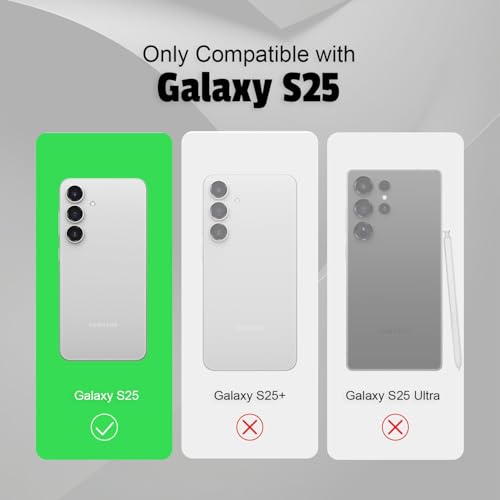 Image of LIRAMARK Liquid Silicone Soft Back Cover Case for Samsung Galaxy S25 5G (Mint Green)