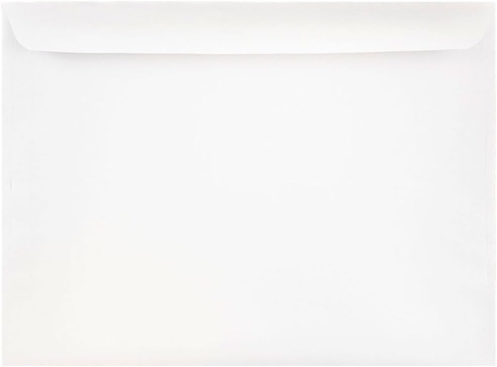 9x12 White Envelopes 20 Pack 9" x 12" Booklet