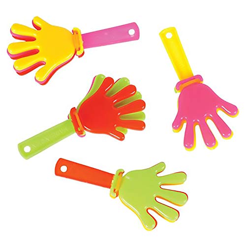 The Dreidel Company Multi Color Hand Clappers, Groggers 3