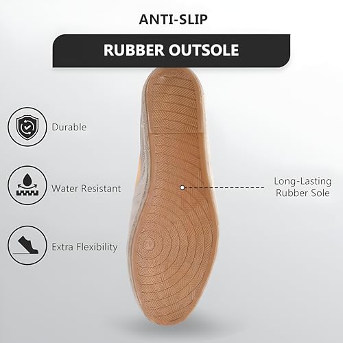 VOLIRIN & KAMMV Closed Toe Comfortable Canvas Slip on Flat Espadrilles for Men3