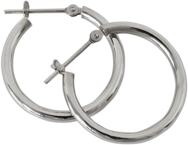 お洒落！ひとつで重ね付け風！18金 K18 YG 3連 フープ ピアス