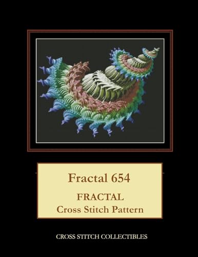 Fractal 654: Fractal Cross Stitch Pattern