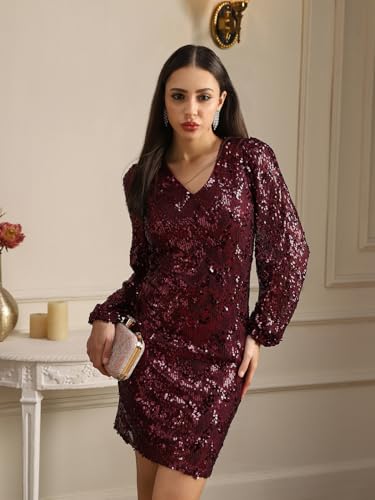Image of Globus Women Dress (8909389009050 Maroon XL)
