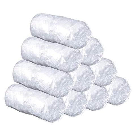 GiantGo 100PCS Disposable Shoe Covers Protector - Foot Covers for Shoes - Premium Plastic Overshoes, Keep Clean for Floor, Carpet, Workplace, Indoor Outdoor Protection, 50 Pairs, Translucent White Cover