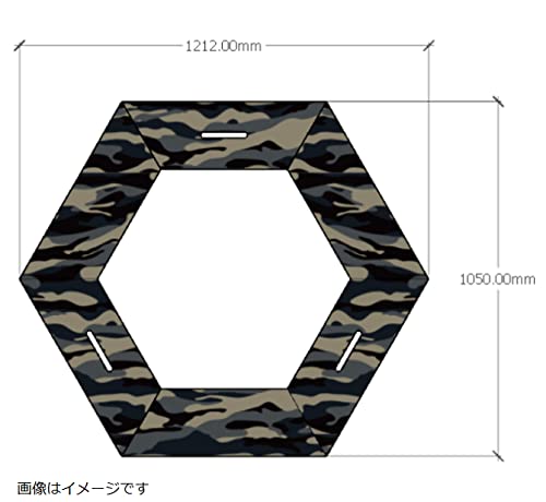 チチキャンピング ヘキサテーブル キャンピングテーブル Lサイズ