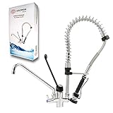 codo fregadero USOS: Grifo Flexo Extensible multifuncional de pared para fregaderos cocina, lavabo, gastronomía, restaurantes, industrias cárnicas, cadenas de lavado. Sanitario, hospital, laboratorio, industria médica, farmacéutica, resistencia de ancianos.