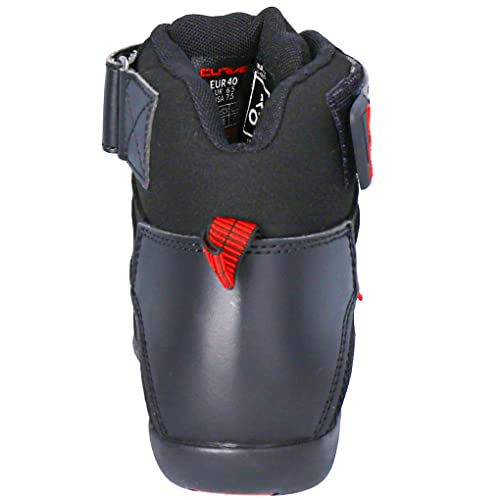 CURVE Rubi Vented Motorradstiefel, Mikrofaser, Knöchel- und Fersenschutz, Schnürverschluss,...