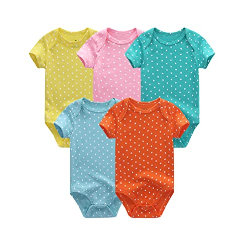 Image of MAMIMAKA Newborn Layette Gift Set Bodysuits Pants for Baby Girl and Boy 24 Piece 100% Cotton Essentials and Accessories