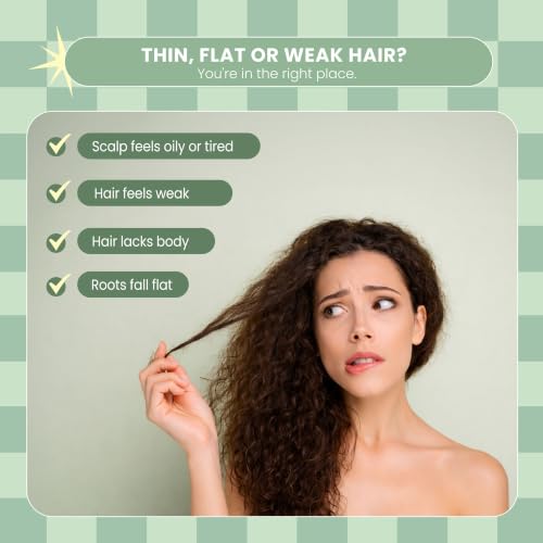 Image of Luseta Rosemary Mint Strengthening Shampoo and Conditioner Provide Nourishment & Smoothness for Thin Hair,Reduce Frizz and Add Shine for All Hair Types 16.9ozx2