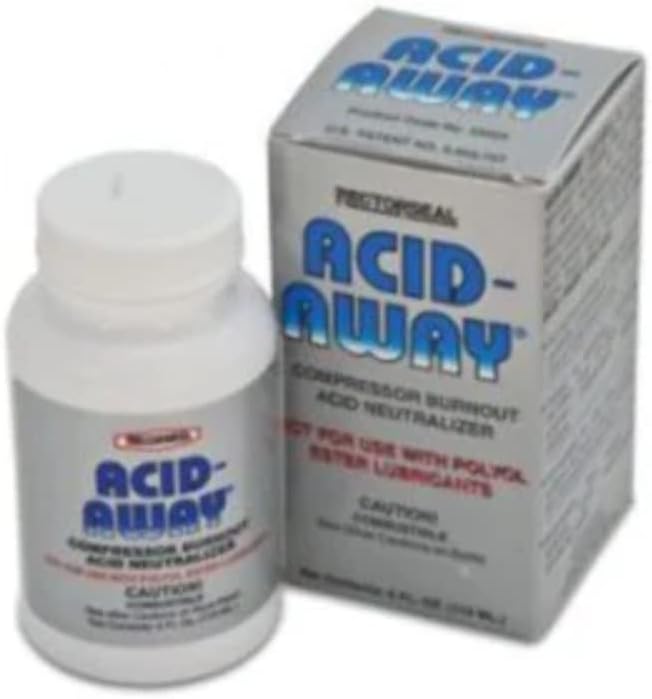 Rectorseal 45004 4-Ounce Bottle Acid-Away Compressor Burnout Neutralizer