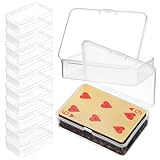 Conception robuste : fabriquées en plastique résistant, ces boîtes de rangement pour cartes supportent les chocs du quotidien et protègent efficacement leur contenu